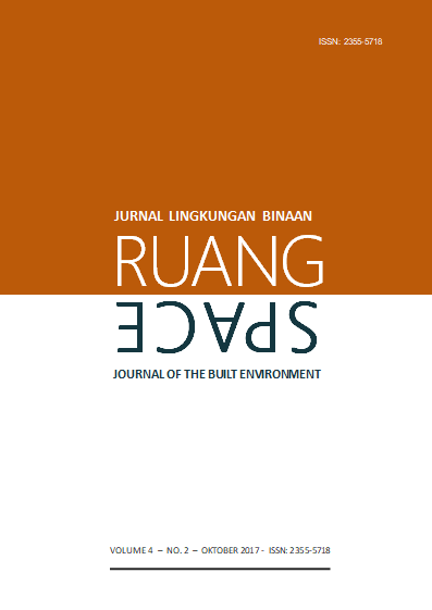 eJurnal Ruang-Space, Volume 4 No 2 Oktober 2017